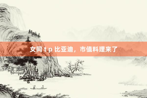 女同 t p 比亚迪，市值料理来了